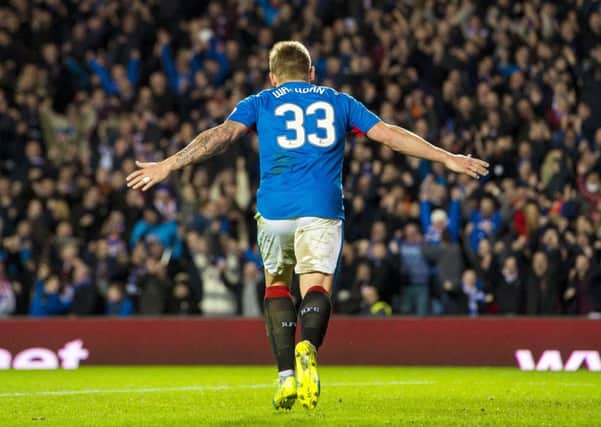 The club have admitted there's a chance Waghorn could miss the remainder of the season. Picture: SNS