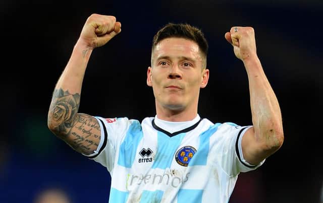Ian Black's Shrewsbury Town take on Manchester United in the FA Cup on Monday.  Picture: Harry Trump/Getty Images