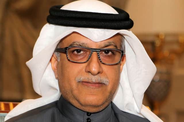 Sheikh Salman Bin Ebrahim Al Khalifa is the
FIFA presidential frontrunner.
Picture: Karim Jaafar/AFP/Getty Images