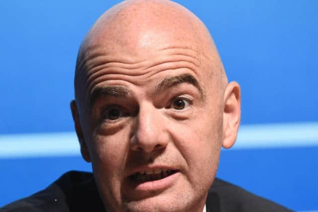UEFA general secretary Gianni Infantino has the support of Europe and swathes of north and south American. Picture: Alain Grosclaude/AFP/Getty Images