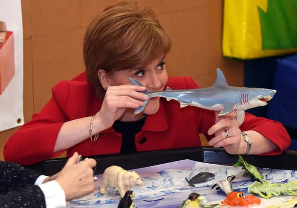The First Minister has pledged to improve services in the poorer areas. Picture: Lisa Ferguson