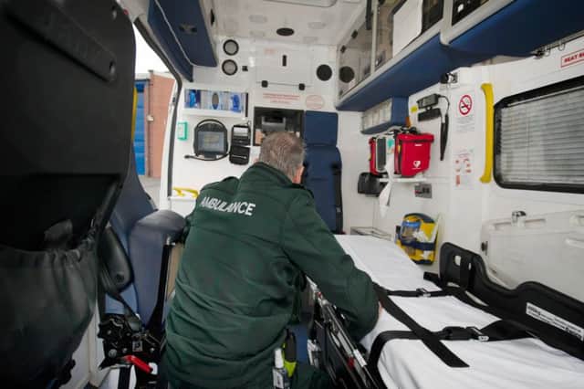 Paramedics have a target of responding to 75 % of the most serious calls within eight minutes. Picture: John Devlin