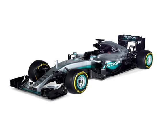 Mercedes have unveiled their 2016 car ahead of the Formula 1 season which gets underway in Melbourne next month. Pre-season testing begins today in Spain. Picture: Mercedes AMG F1