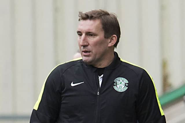 Alan Stubbs made seven changes to the side that defeated Hearts. Picture: SNS