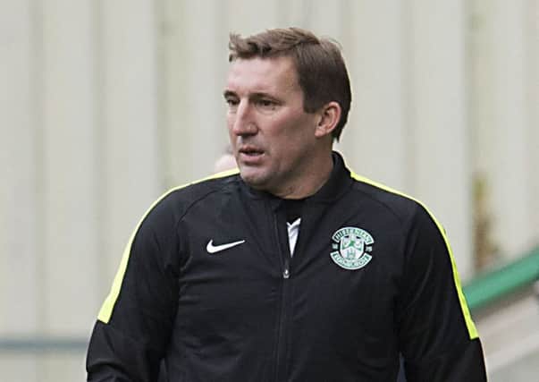 Alan Stubbs made seven changes to the side that defeated Hearts. Picture: SNS