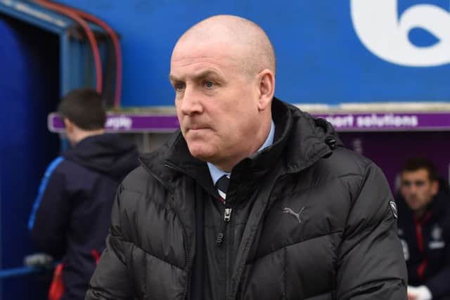 Mark Warburton watched his side struggle but ultimately take three points from their trip to Dumfries. Picture: SNS