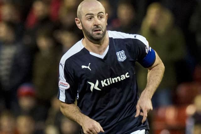 Harkins will not be a popular man at Ibrox should Dundee set-up a Scottish Cup quarter-final meeting with Rangers. Picture: SNS