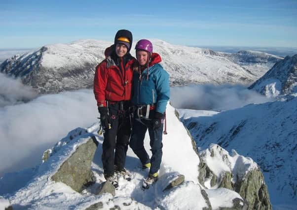 Climbers Rachel Slater and Tim Newton, who have been missing for a week after failing to return from a climb on Ben Nevis. Image: Police Scotland/PA Wire
