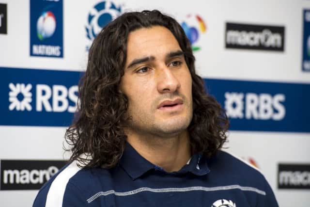 Cowan suffered a concussion against Wales. Picture: SNS