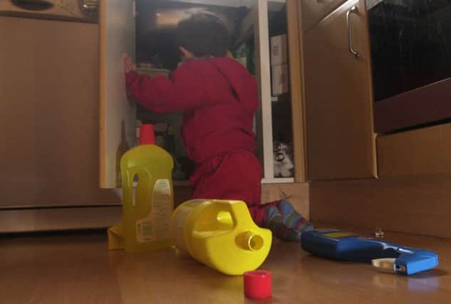 72 per cent of accidents happen to under-5s in the home. Picture: Neil Hanna
