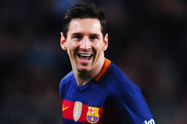 Arsene Wenger believes that, with talent such as Lionel Messi, Barcelona are almost perfect. Picture: Getty