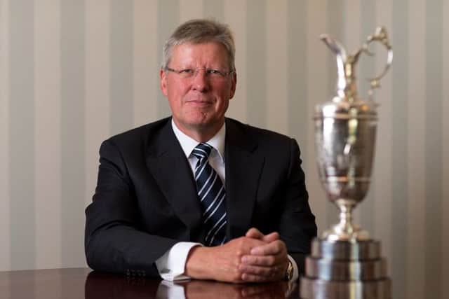 Martin Slumbers: Wants focus to be on quality of the course. Picture: The R&A