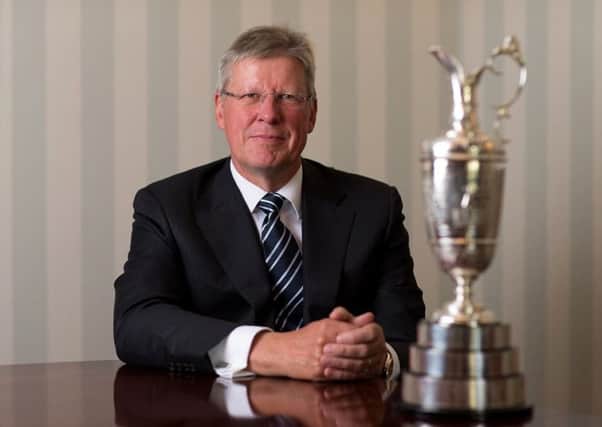 Martin Slumbers: Wants focus to be on quality of the course. Picture: The R&A