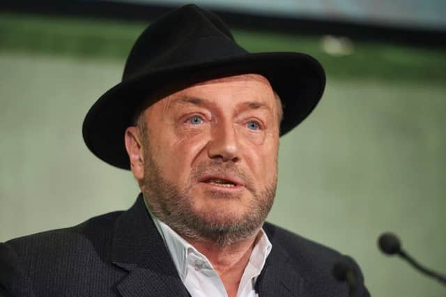 Galloway said it would be "foolish" to vote to stay in the EU because of him. Picture: AFP/Getty