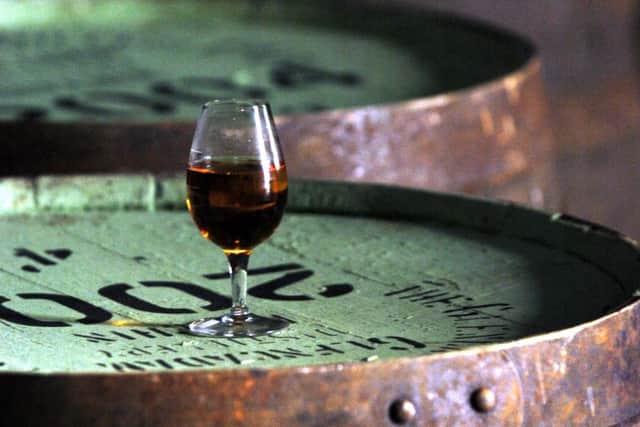 The majority of Scotch whisky is made with Scottish grain. Picture: Phil Wilkinson