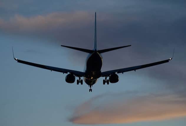 Eight planes landing at Glasgow Airport were targeted by lasers