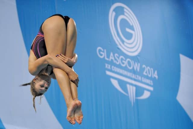 Scotland's Grace Reid in action at the 2014 Commonwealth Games.
Picture: Jane Barlow