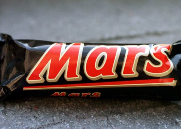 Mars chocolate bars have been recalled in 55 countries after plastic was found in products. Picture: TSPL