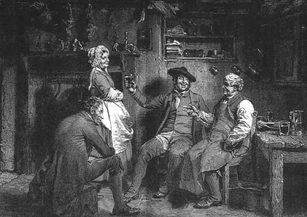 Tam O'Shanter by Robert Burns includes vivid descriptions of the Devil