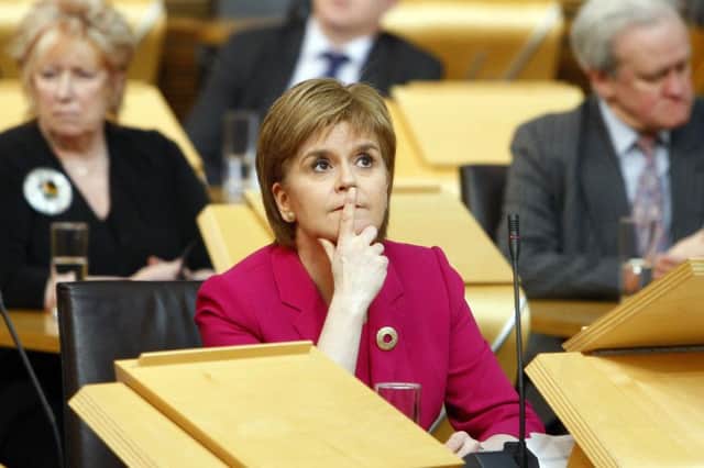 Frist Minister Nicola Sturgeon. Picture: Scottish Parliament