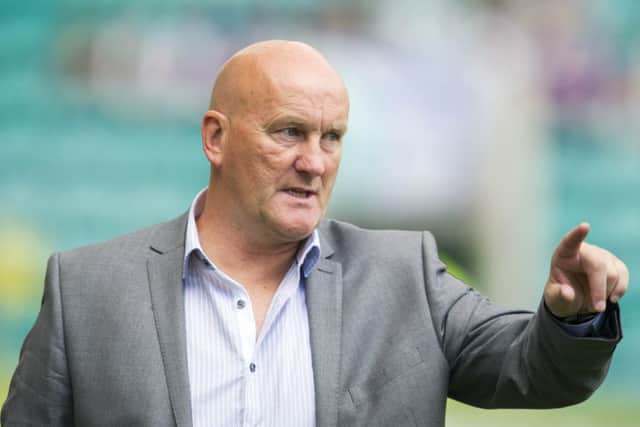 Morton manager Jim Duffy. Picture: Ian Rutherford