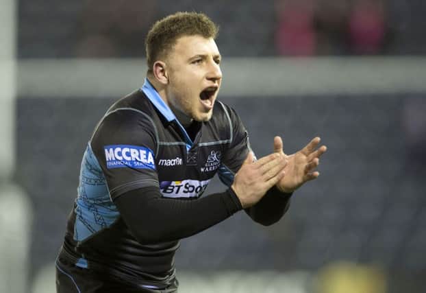 Glasgow Warriors' Duncan Weir returns to the side. Picture: SNS