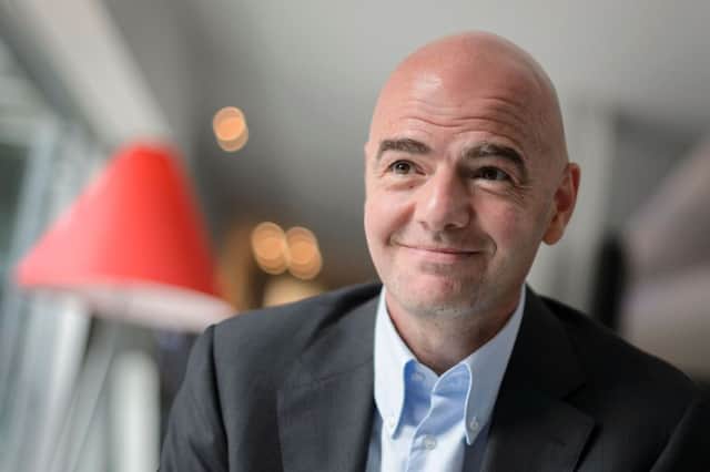 Fifa presidential candidate Gianni Infantino has the support of both the SFA and the FA. Picture: Fabrice Coffrini/AFP/Getty Images