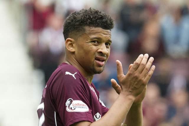 Osman Sow was a firm favourite with Hearts fans
