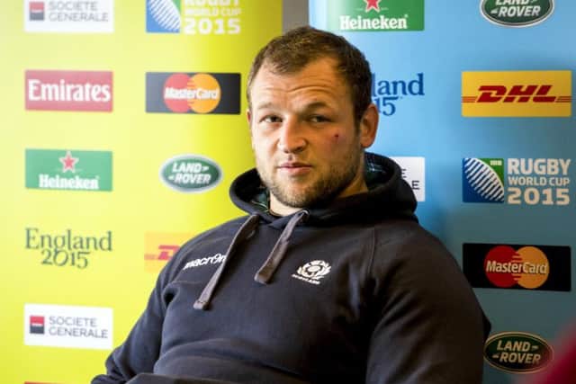 Scotland's Ryan Grant has had surgery on his injured bicep and is set to miss the remainder of the season. Picture: Gary Hutchison/SNS