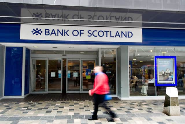 Bank of Scotland's parent saw profits fall as it set aside more funds to deal with mis-sold PPI. Picture: John Devlin