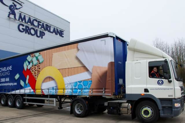Macfarlane unwrapped a 21% jump in annual profits