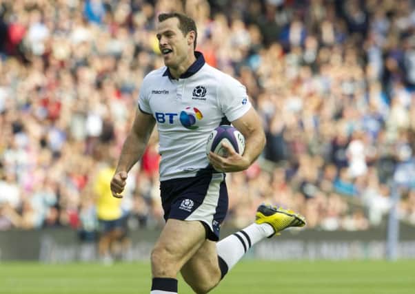Tim Visser comes into the starting XV. Picture: Ian Rutherford