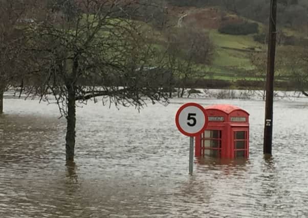 Storm Frank caused heavy flooding across many areas, including Aberfeldy in Perthshire. Picture: Catriona Webster/PA Wire