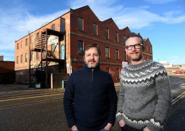 Mark Griffiths, left, and Duncan Alexander of 71 Brewing. Picture: Contributed