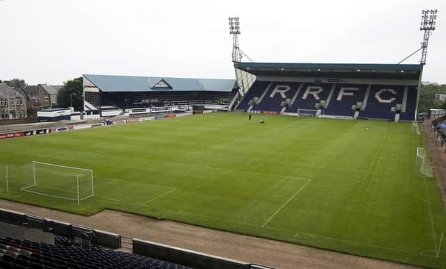 The incident happened at Raith Rovers' Stark's Park ground. Picture: SNS