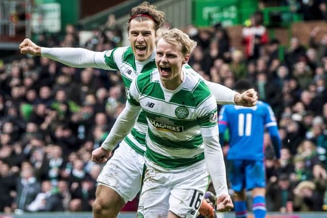 Gary Mackay-Steven is hoping to be included in Gordon Strachan's Scotland squads. Picture: SNS