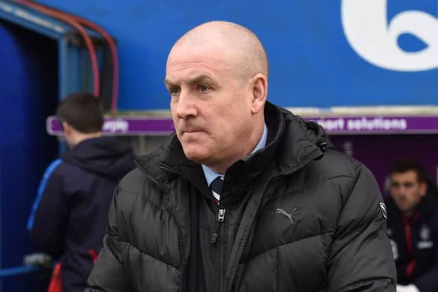 The Rangers boss didn't think it was "old-fashioned" to prefer grass pitches, as Deila suggested. Picture: SNS