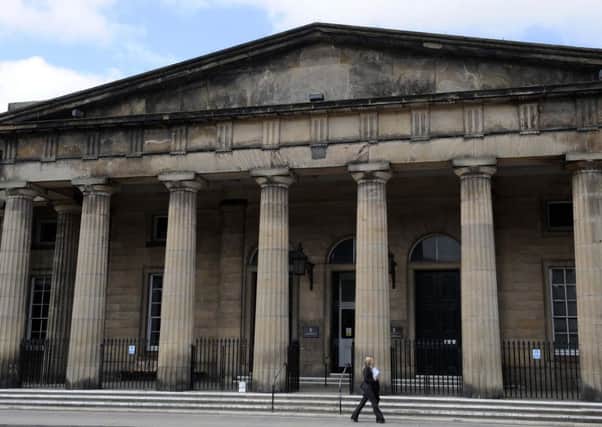 Detective Simon Reader walked free from Perth Sheriff Court. Picture: Ian Rutherford