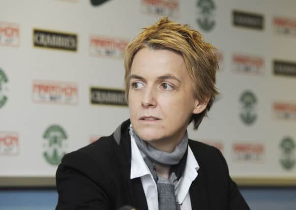Leeann Dempster wants to see more Hibs fans have a stake in their club. Picture: Greg Macvean