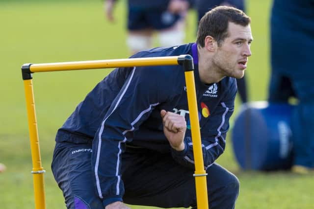 Tim Visser has been called into the Scotland team to play Italy because of his finishing ability. Picture: SNS