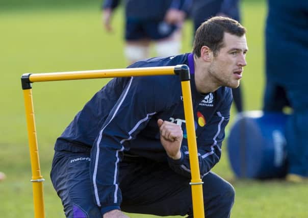 Tim Visser has been called into the Scotland team to play Italy because of his finishing ability. Picture: SNS