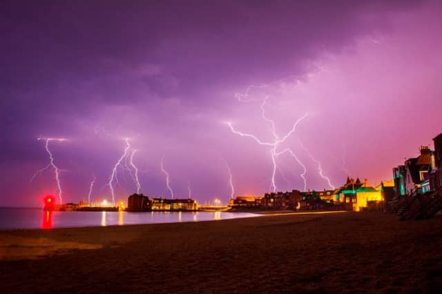 'Lightning over the Harbour' by Cameron Henderson