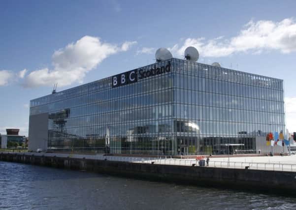 BBC Scotland headquarters at Pacific Quay in Glasgow -  taken 2007. Image: BBC
