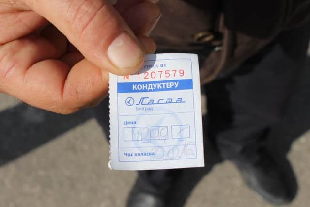 A bus ticket costs 35 euros to take refugees the length of Serbia. Picture: Goran Stupar/World Vision