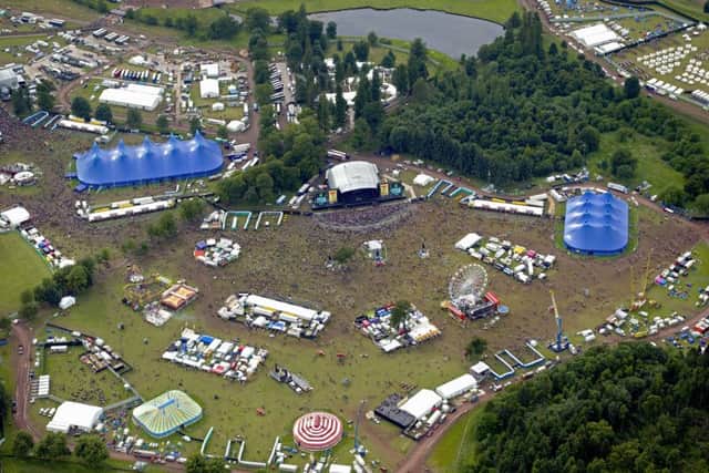 T in the Park has come under fire in the past for disturbing nesting ospreys, with the Angus-based Festival of House accused of greatly impacting on badger setts in the region. Image: Ken Whitcombe.