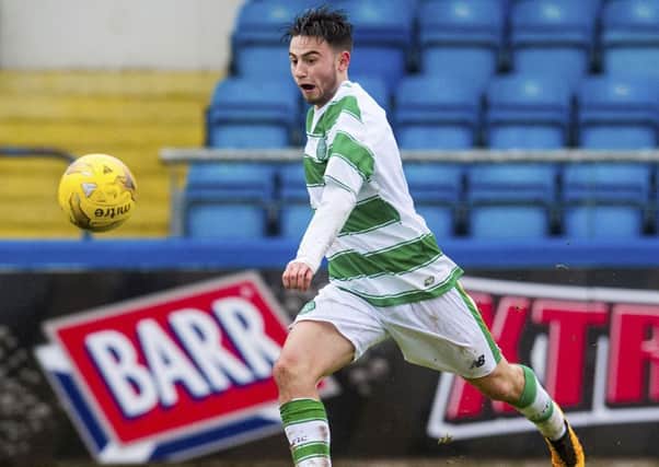 Celtic's newest signing Patrick Roberts is on loan from Manchester City. Picture: Craig Foy/SNS