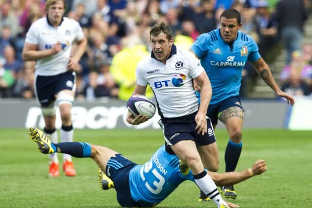 Scotland will be looking to secure an elusive win in Rome. Picture Ian Rutherford