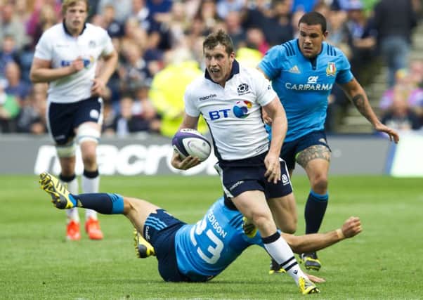 Scotland will be looking to secure an elusive win in Rome. Picture Ian Rutherford