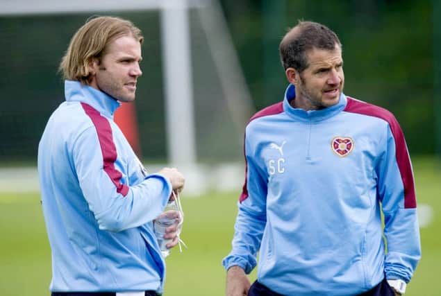 Both Neilson and assistant Stevie Crawford have signed new deals. Picture: SNS