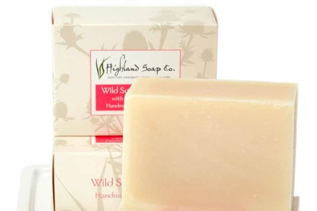 Wild Scottish Rose soap. Picture: highlandsoaps.com